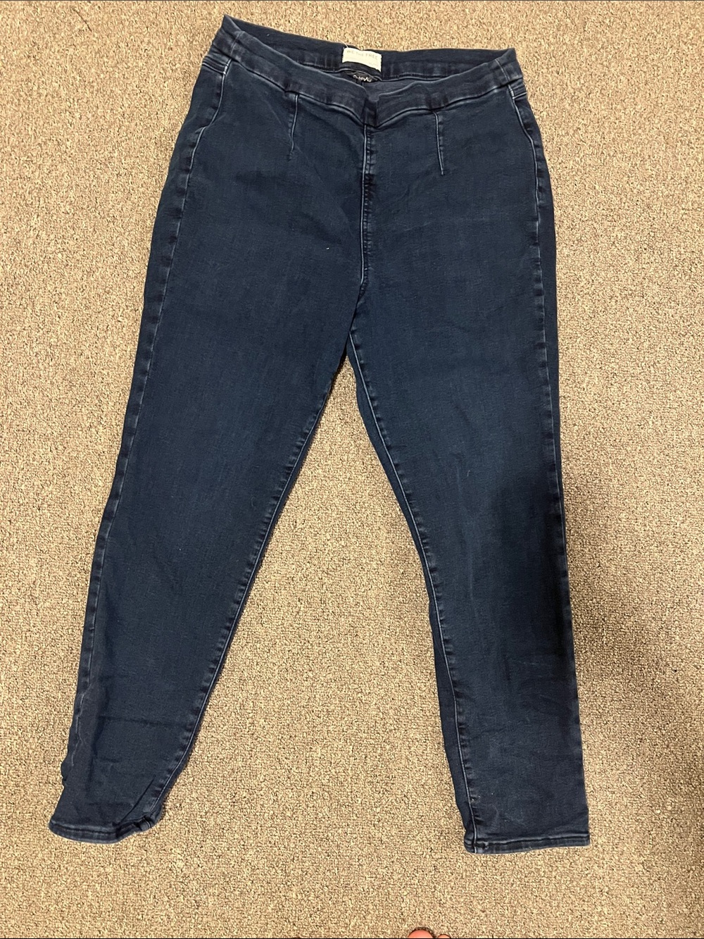 Free People Dark Indigo Jeggings